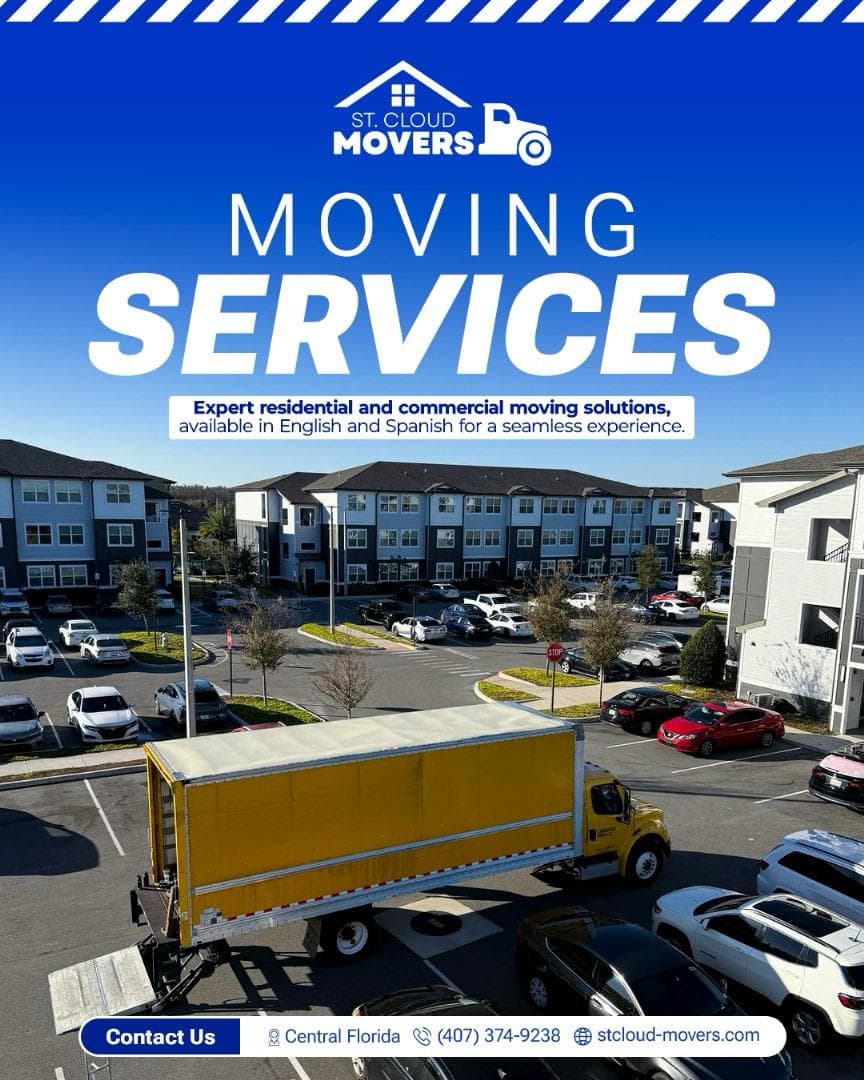 Movers St. Cloud FL — local moving team and truck
