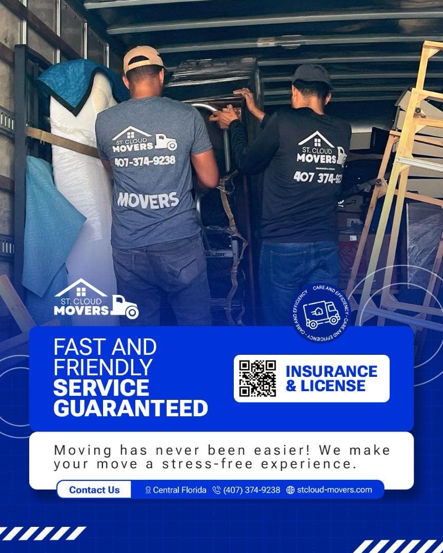 Local movers Kissimmee — loading and relocation