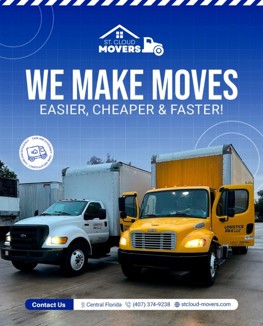 Central Florida movers — completed move